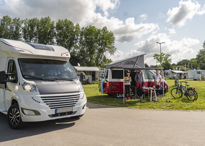 Wohnmobilstellplatz am Noor im Ostseebad Eckernförde